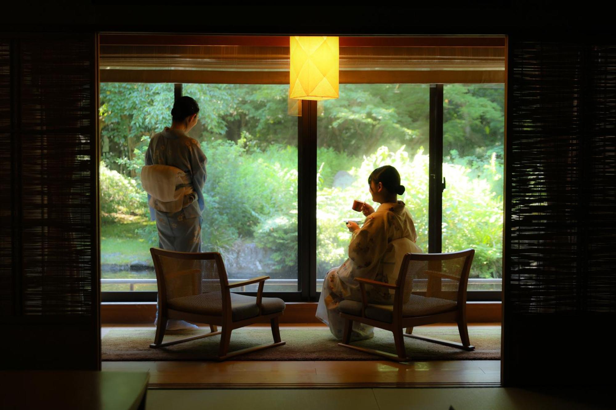 Oku Yugawara Tsubaki Hotel Exterior photo